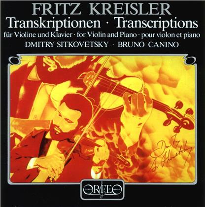 Fritz Kreisler (1875-1962), Dmitri Sitkovetsky & Bruno Canino - Transkriptionen für Violine und Klavier (LP)