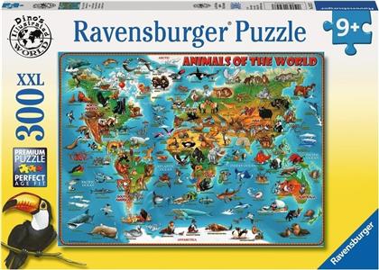 Tiere rund um die Welt - 300 XXL Teile Puzzle