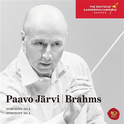 Johannes Brahms (1833-1897), Paavo Järvi & Deutsche Kammerphilharmonie Bremen - Symphonies No. 3 & No.