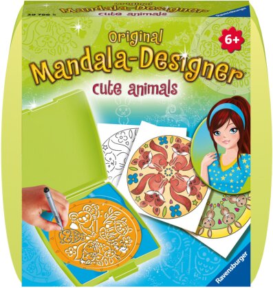 Mandala Designer Mini Animal - Mandala Box für unterwegs,