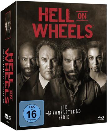 Hell on Wheels - Die komplette Serie (17 Blu-rays)