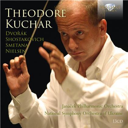 Theodore Kuchar, Janacek Philharmonic Orchestra & National Symphony Orchestra Of Ukraine - Werke Von Dvorak, Schostakowitsch, Smetana & Nielsen (13 CDs)
