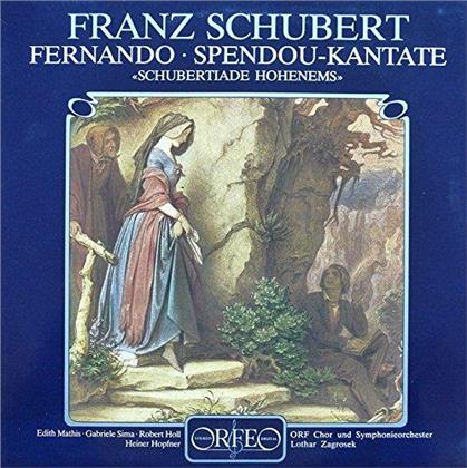 Lothar Zagrosek, Edith Mathis, Gabriele Sima & ORF Symphonieorchester - Spendou-Kantate / Fernando (LP)