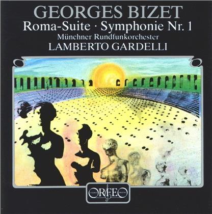 Georges Bizet (1838-1875), Lamberto Gardelli & Münchner Rundfunkorchester - Roma-Suite, Symphonie Nr. 1 (LP)