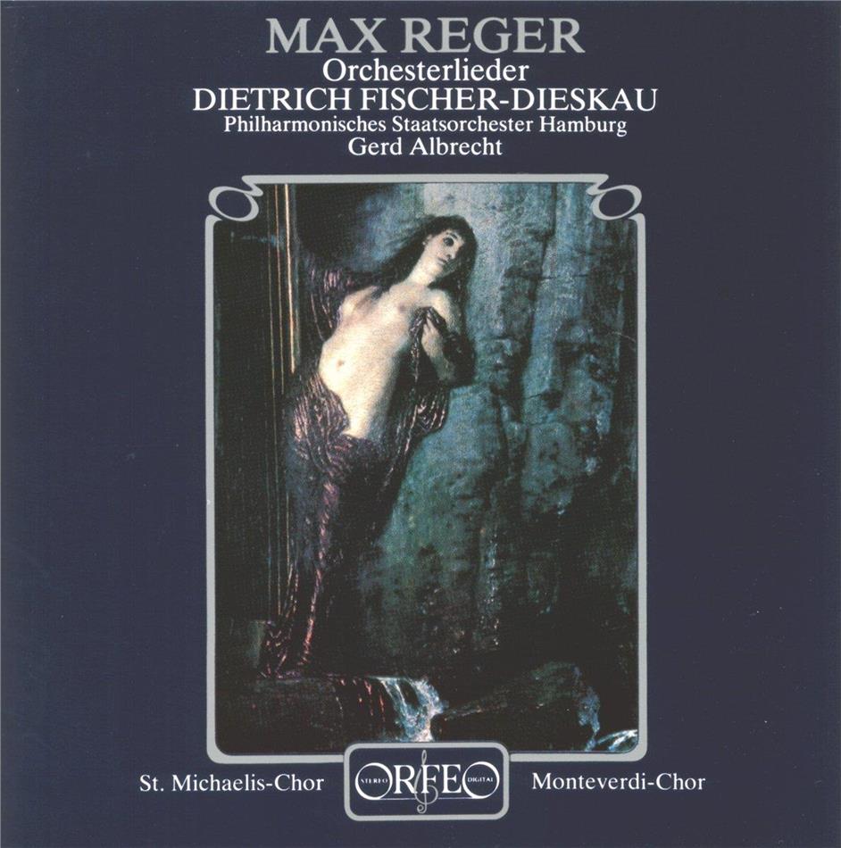 Max Reger (1873-1916), Gerd Albrecht, Dietrich Fischer-Dieskau & Philharmonisches Staatsorchester Hamburg - Orchesterlieder (LP)