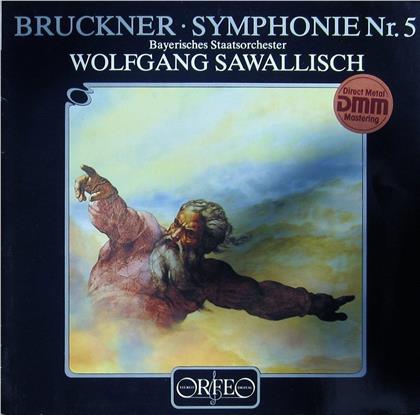 Anton Bruckner (1824-1896), Wolfgang Sawallisch & Bayerisches Staatsorchester - Symphonie Nr. 5 B-Dur (LP)