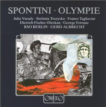 Julia Varady, Gaspare Spontini (1774-1851), Gerd Albrecht & Radio-Sinfonie-Orchester Berlin - Olympie (3 LPs)