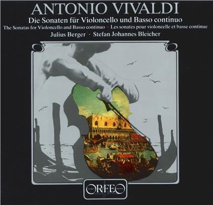 Julius Berger, Stefan Johannes Bleicher (Orgel) & Antonio Vivaldi (1678-1741) - Sonaten Für Violoncello & B.c. (2 LPs)