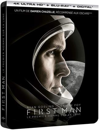 First Man - Le Premier Homme sur la Lune (2018) (Limited Edition, Steelbook, 4K Ultra HD + Blu-ray)