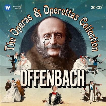 Michel Plasson, Sir John Eliot Gardiner, Willy Mattes, Teresa Berganza, Anneliese Rothenberger, … - Operas & Operettas (30 CDs)