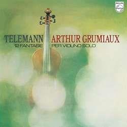 Georg Philipp Telemann (1681-1767) & Arthur Grumiaux - 12 Fantasias (LP)