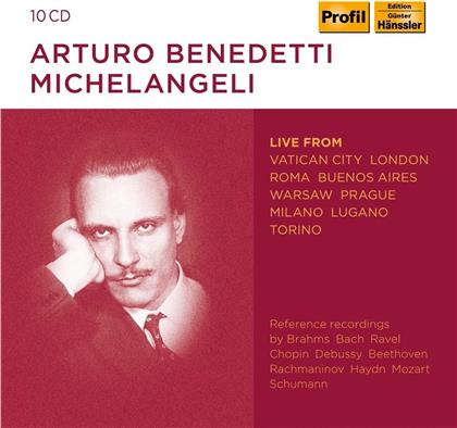 Arturo Benedetti Michelangeli - Live (10 CDs)