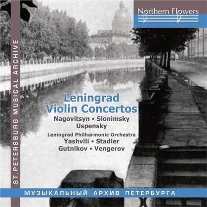 Maxim Vengerov, Marina Yashvili, Sergei Slonimsky (*1932), Vyacheslav Nagovitsin (*1939), Vladislav Ouspenski (1937-2004), … - Leningrad Violin Concerto