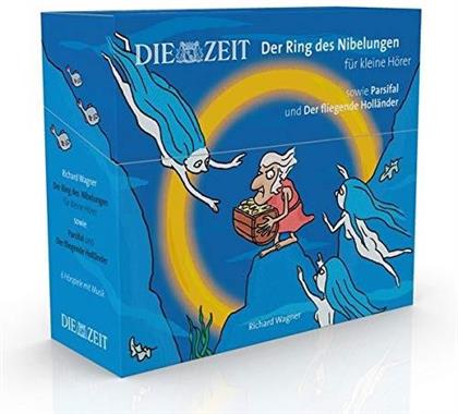 Richard Wagner (1813-1883) - Der Ring Des Nibelungen Sowie Parsifal & Der Fliegende Holländer Für Kleine Hörer - Die Zeit-Edition (6 CDs)