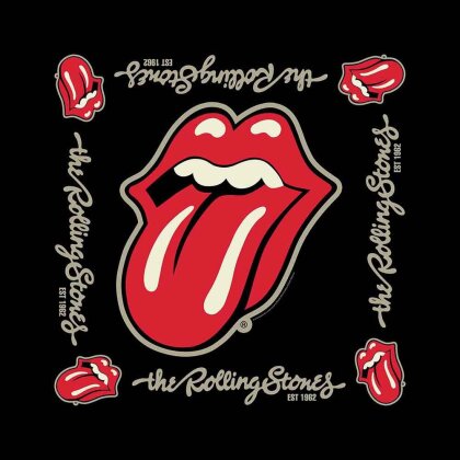The Rolling Stones Unisex Bandana - Established 1962