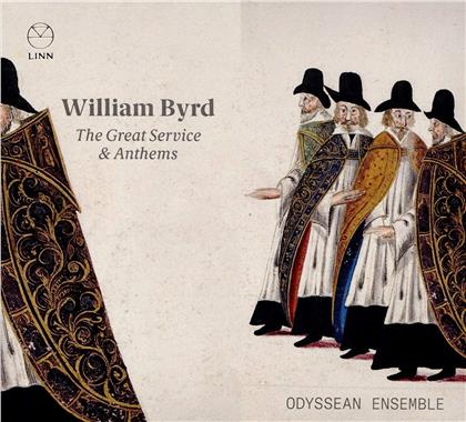 Odyssean Ensemble, William Byrd (1543-1623), Colm Carey & Christian Wilson - Great Service & Anthems