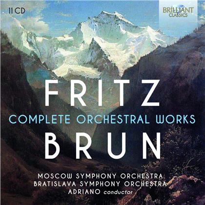 Fritz Brun (1878-1959) - Complete Orchestral Works (11 CDs)
