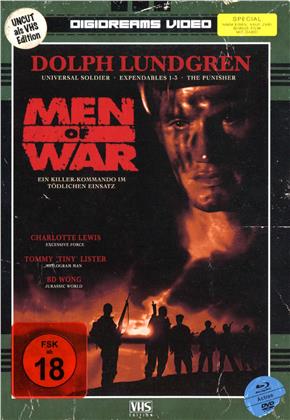 Men of War (1994) (VHS-Edition, Limited Edition, Mediabook, Uncut, Blu-ray + DVD)