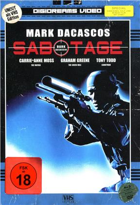Sabotage (1996) (VHS-Edition, Limited Edition, Mediabook, Uncut, Blu-ray + DVD)