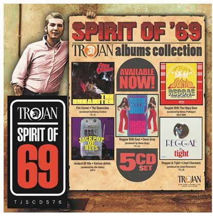Spirit Of 69: The Trojan Albums Collection (5 CDs)