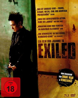 Exiled (2006) (Mediabook, Blu-ray + DVD)