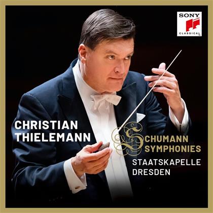 Christian Thielemann, Staatskapelle Dresden & Robert Schumann (1810-1856) - Sinfonien 1-4 (2 CDs)
