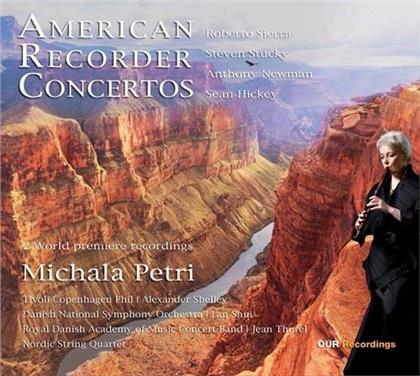 Roberto Sierra, Steven Stucky, Anthony Newman, Sean Hickey (*1970) & Michala Petri - American Recorder Concertos (Hybrid SACD)