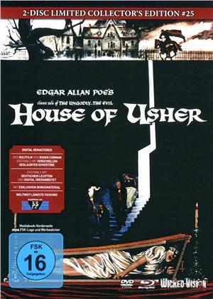 House of Usher (1960) (Cover E, Limited Edition, Mediabook, Blu-ray + DVD)