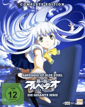 Arpeggio of Blue Steel - Ars Nova - Complete Edition - Die gesamte Serie (3 Blu-rays)