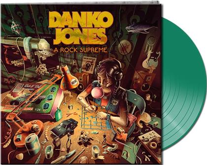 Danko Jones - A Rock Supreme (Gatefold, Clear Green Vinyl, LP)