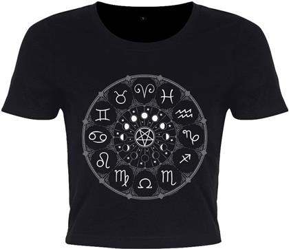 Zodiac Pentagram - Ladies Crop Top
