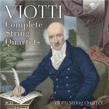 Viotti Quartet & Giovanni Battista Viotti (1755-1824) - Complete String Quartets (4 CDs)