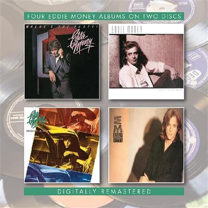 Eddie Money - 4 Albums - Where's The Party?/Can't Hold Back/Nothing To Lose/Right Here (2 CDs)