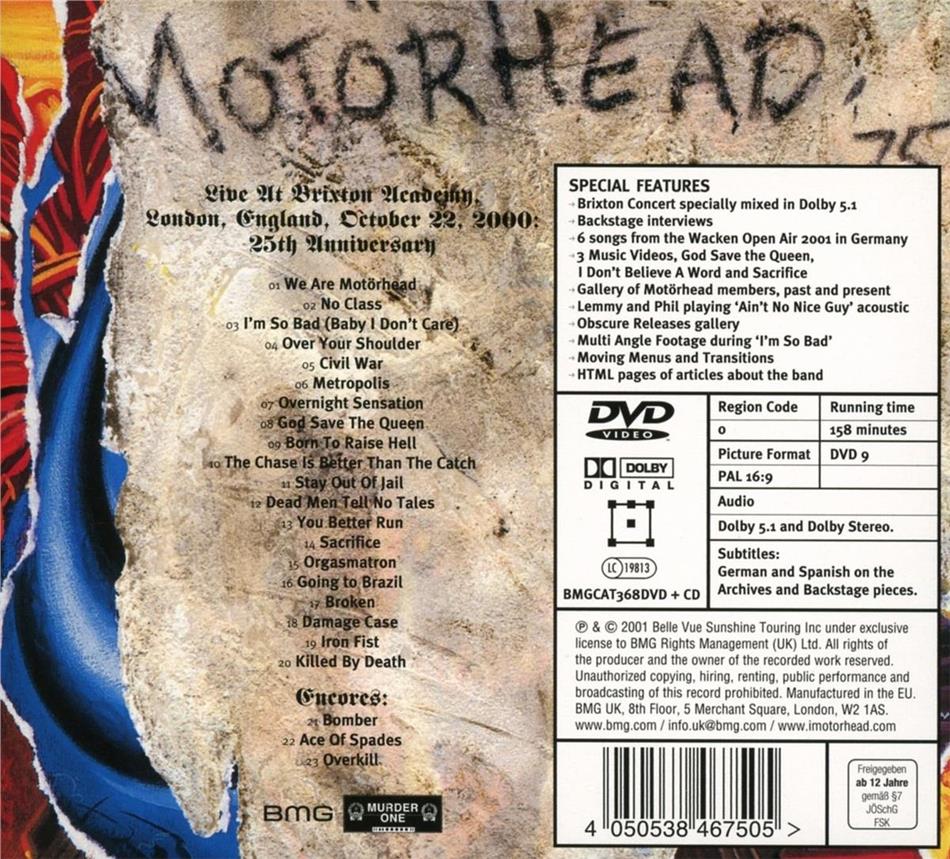 25 & Alive - Boneshaker (2 CDs) by Motörhead - CeDe.com