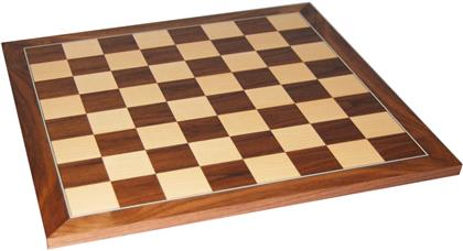 Schachbrett Intarsie - 46x46 cm, Feld 50 mm,