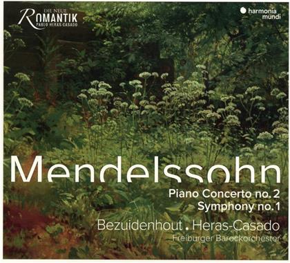 Pablo Heras-Casado, Freiburger Barockorchester, Kristian Bezuidenhout & Felix Mendelssohn-Bartholdy (1809-1847) - Piano Concerto No. 2 & Symphony No. 1