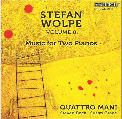 Quattro Mani, Wolpe, Steven Beck & Susan Grace - Music For Two Pianos 8