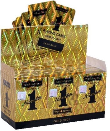 Waddingtons Classic Gold Number 1 Playing Cards - 1 Stück