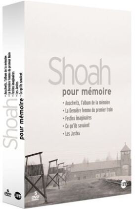 Shoah pour mémoire - Auschwitz, l'album de la mémoire / La dernière femme du premier train / Festins imaginaires / Ce qu'ils savaient / Les justes (5 DVDs)