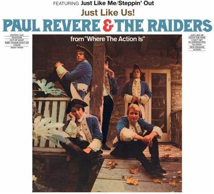 Paul Revere & Mark Lindsay - Just Like Us (Friday Music, Gatefold, White Vinyl, LP)