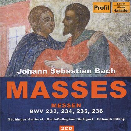 Helmuth Rilling & Gächinger Kantorei - Masses Bwv 233-236 (2 CDs)