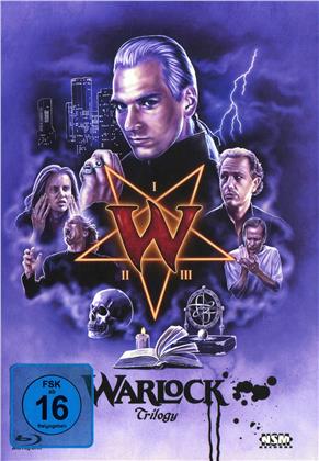Warlock 1-3 - Trilogy (Cover D, Limited Edition, Mediabook, 3 Blu-rays)
