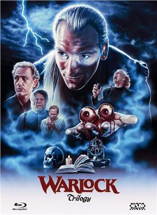 Warlock 1-3 - Trilogy (Cover A, Limited Edition, Mediabook, 3 Blu-rays)