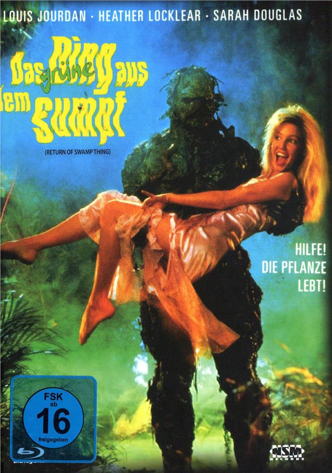 Das grüne Ding aus dem Sumpf (1989) (Cover A, Limited Edition, Mediabook, Blu-ray + DVD)