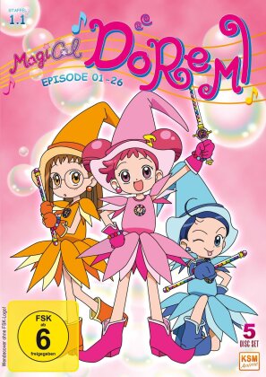Magical Doremi - Staffel 1.1 - Episode 1-26 (Neuauflage, 5 DVDs)