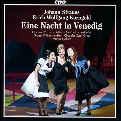 Johann Strauss II (1825-1899) (Sohn), Marius Burkert & Grazer Philharmoniker - Eine Nacht in Venedig - (Bearb. Erich Wolfgang Korngold)