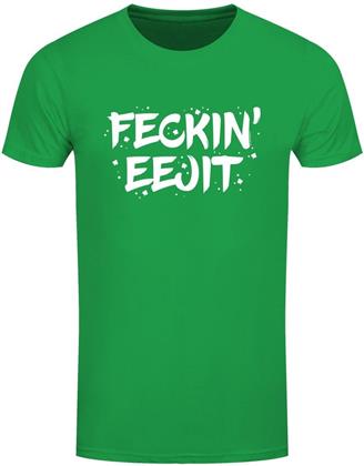 St. Patrick's Day - Feckin' Eejit - Men's T-Shirt