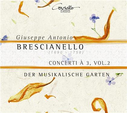 Giuseppe Antonio Brescianello (1690-1758) & Der Musikalische Garten - Concerti A 3 Vol. 2