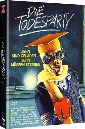 Die Todesparty (1986) (Cover A, Limited Edition, Mediabook, Uncut, Blu-ray + DVD)