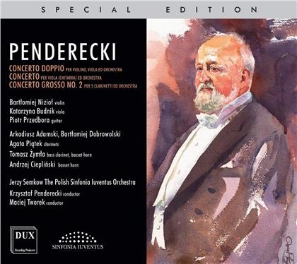Jerzy Semkow, Krzysztof Penderecki (*1933) & Polish Sinfonia Iuventus Orchestra - Concerto Doppio / Concertos